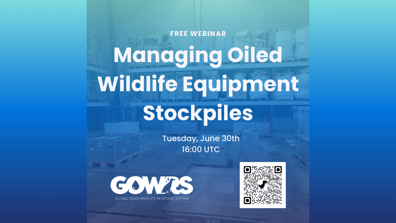 Webinar: “Managing Oiled Wildlife Equipment Stockpiles”