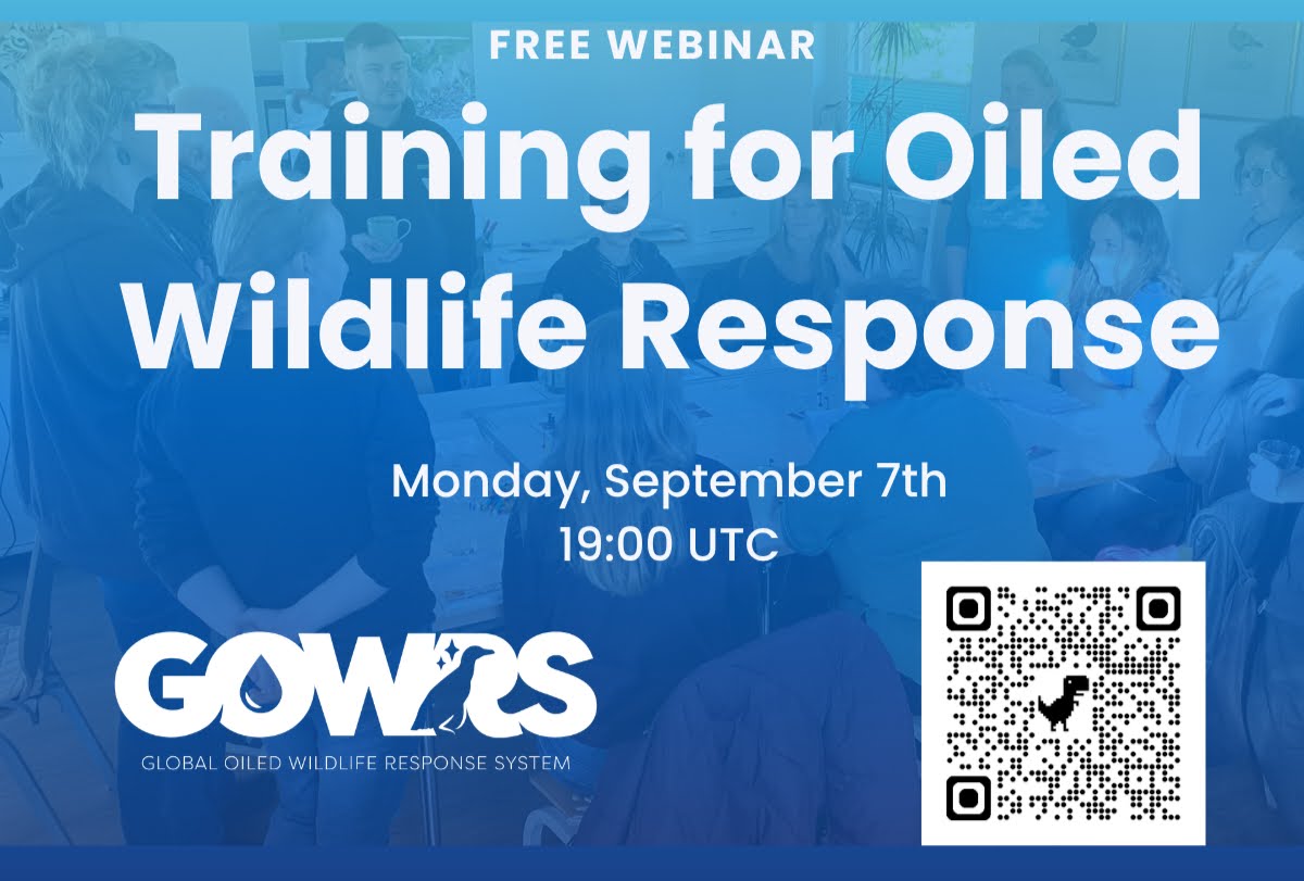 Webinar: “Training for Oiled Wildlife Response”